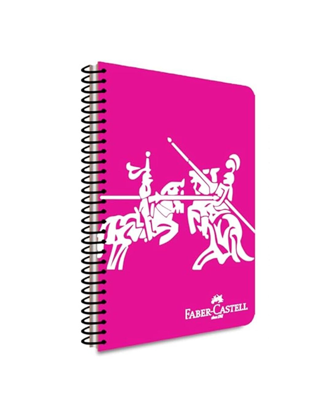 Knights A4 100 Yaprak Plastik Kapak Spiralli Defter Çizgisiz