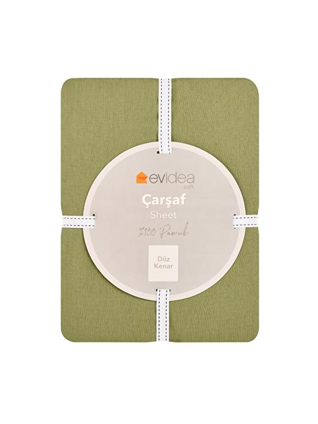 Soft King Size Çift Kişilik Çarşaf - Yeşil - 260x280 cm-1