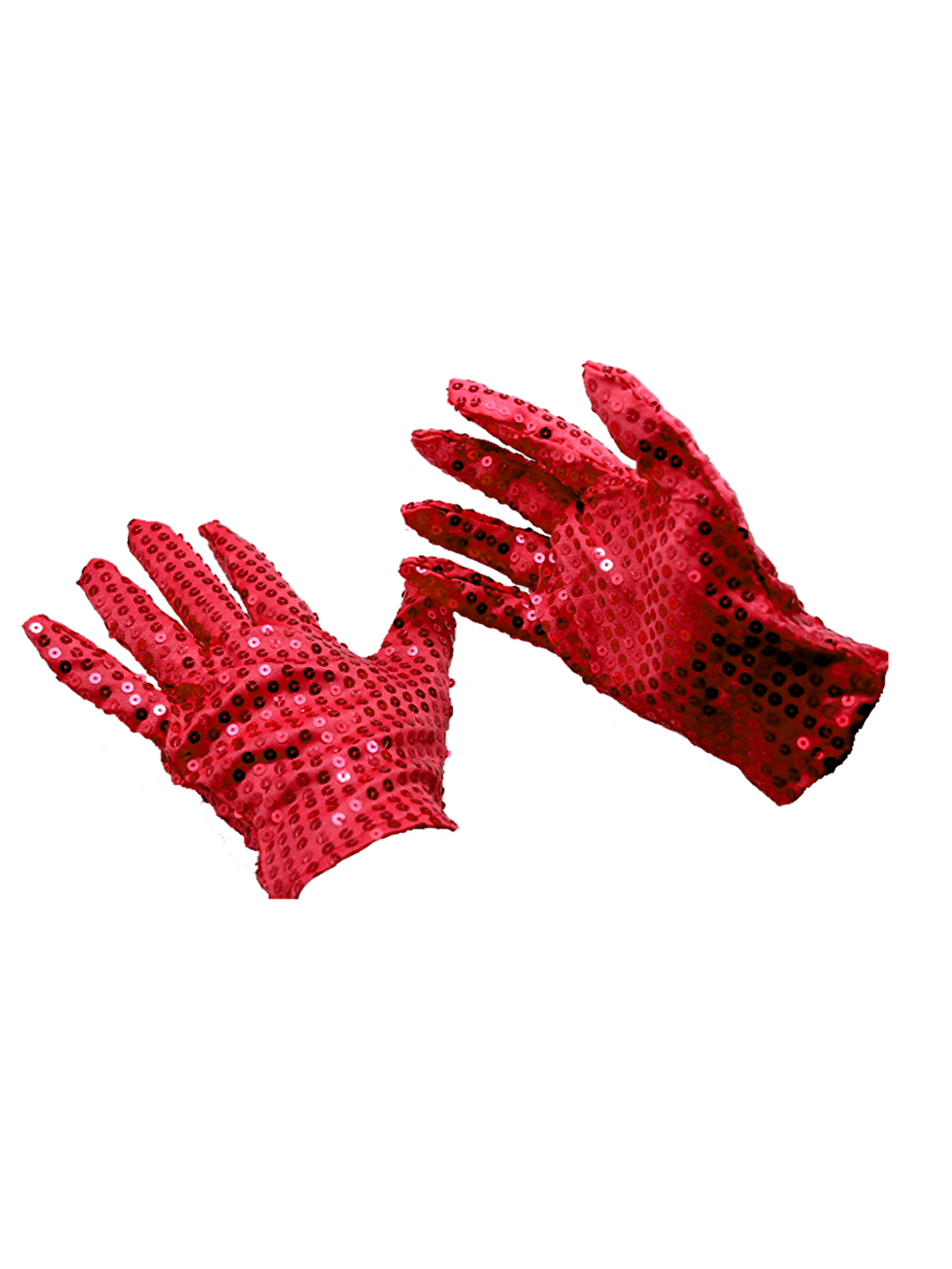 Pullu Eldiven Bride Bekarlığa Veda Partisi Kostümü Kırmızı-1