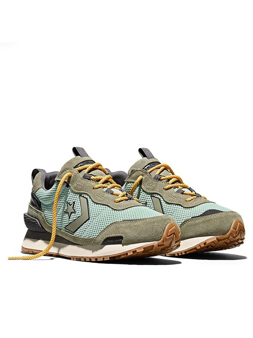 Omega Trainer Hike Erkek Yeşil Spor Ayakkabı-1