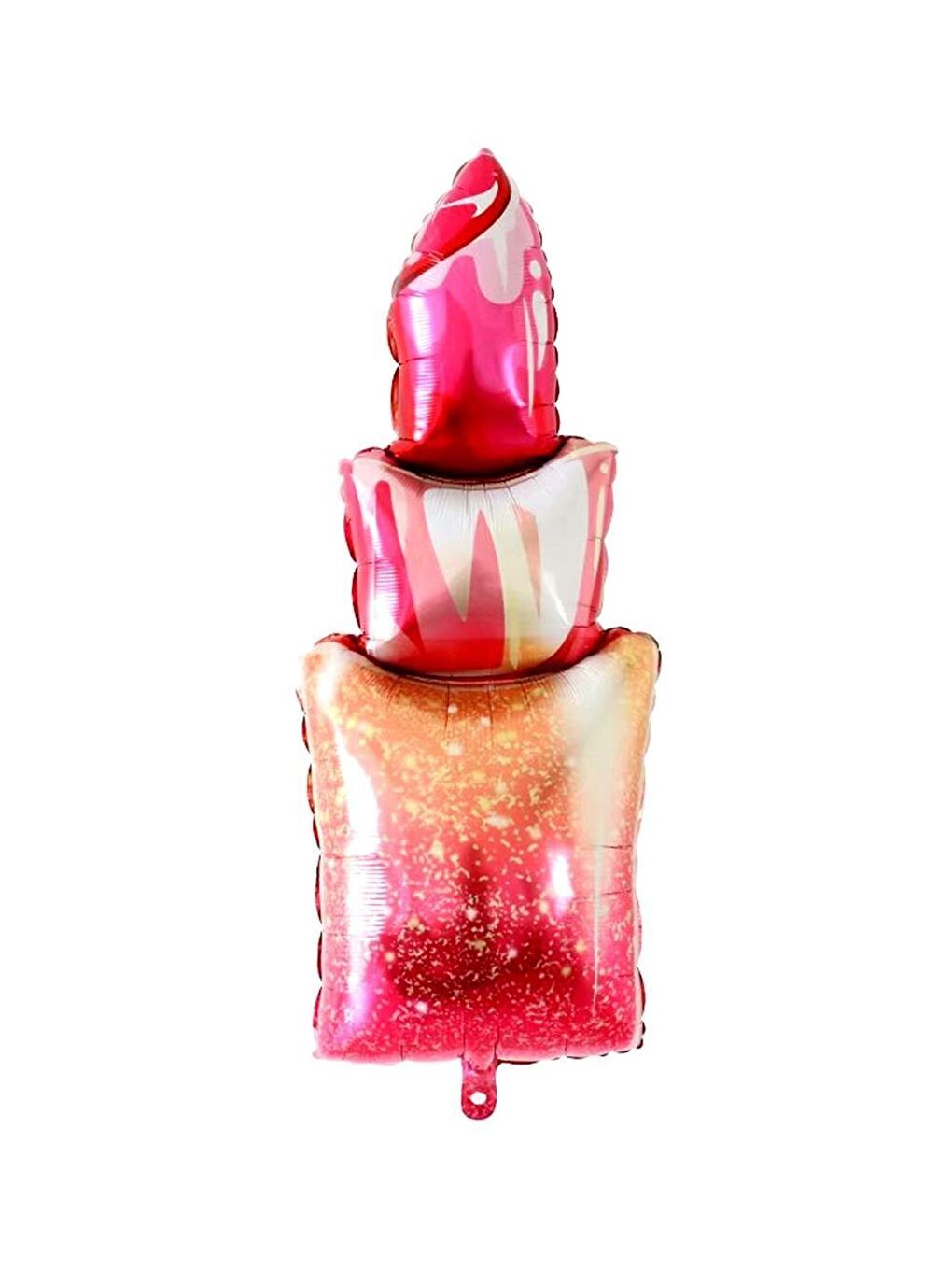 Fuşya Ruj Folyo Balon Bekarlığa Veda Partisi Dekoru 119 Cm-1