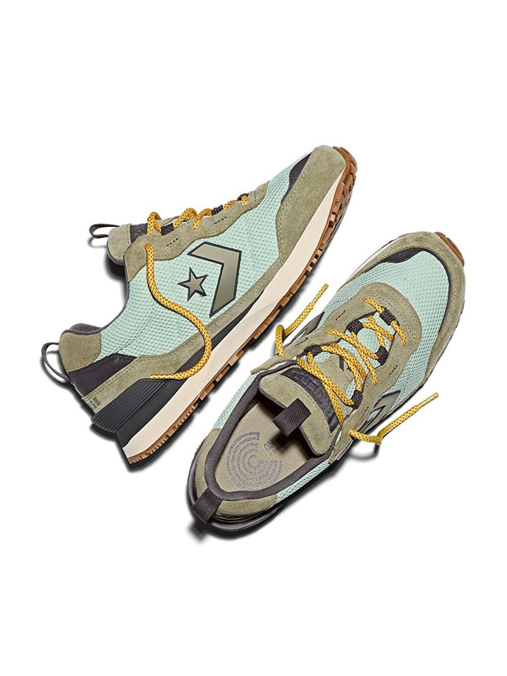Omega Trainer Hike Erkek Yeşil Spor Ayakkabı-4