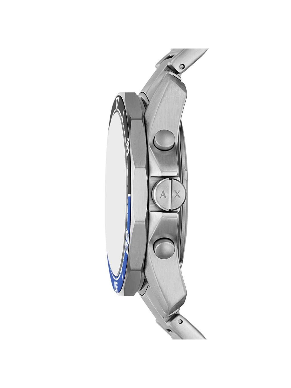 Gri AX7166SET Erkek Kol Saati ve Kolye Seti-1