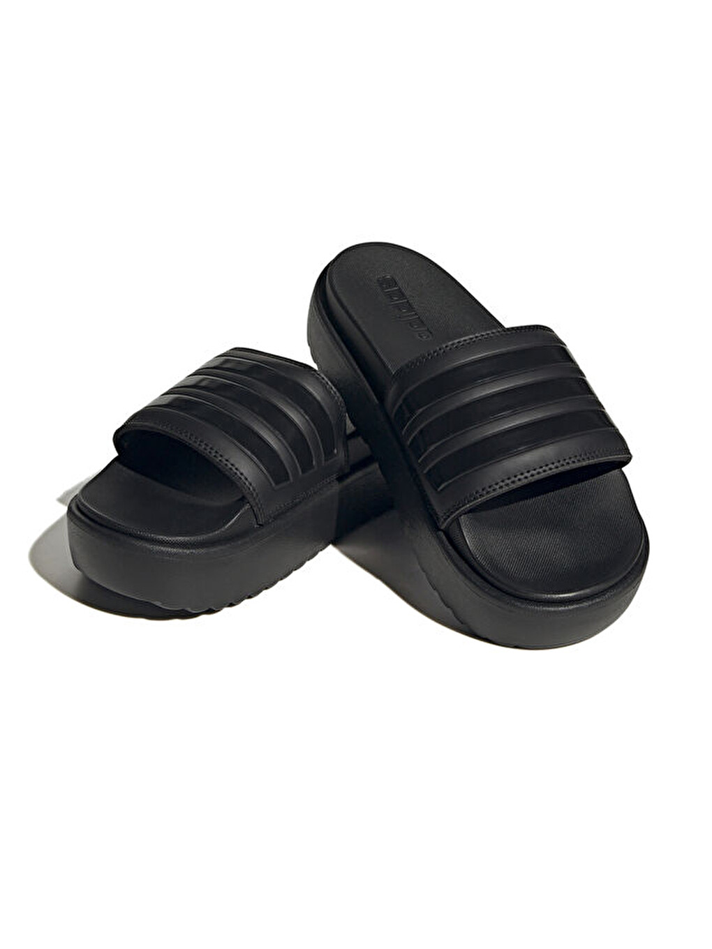 Adilette Platform Kadın Terliği Hq6179 Siyah-2