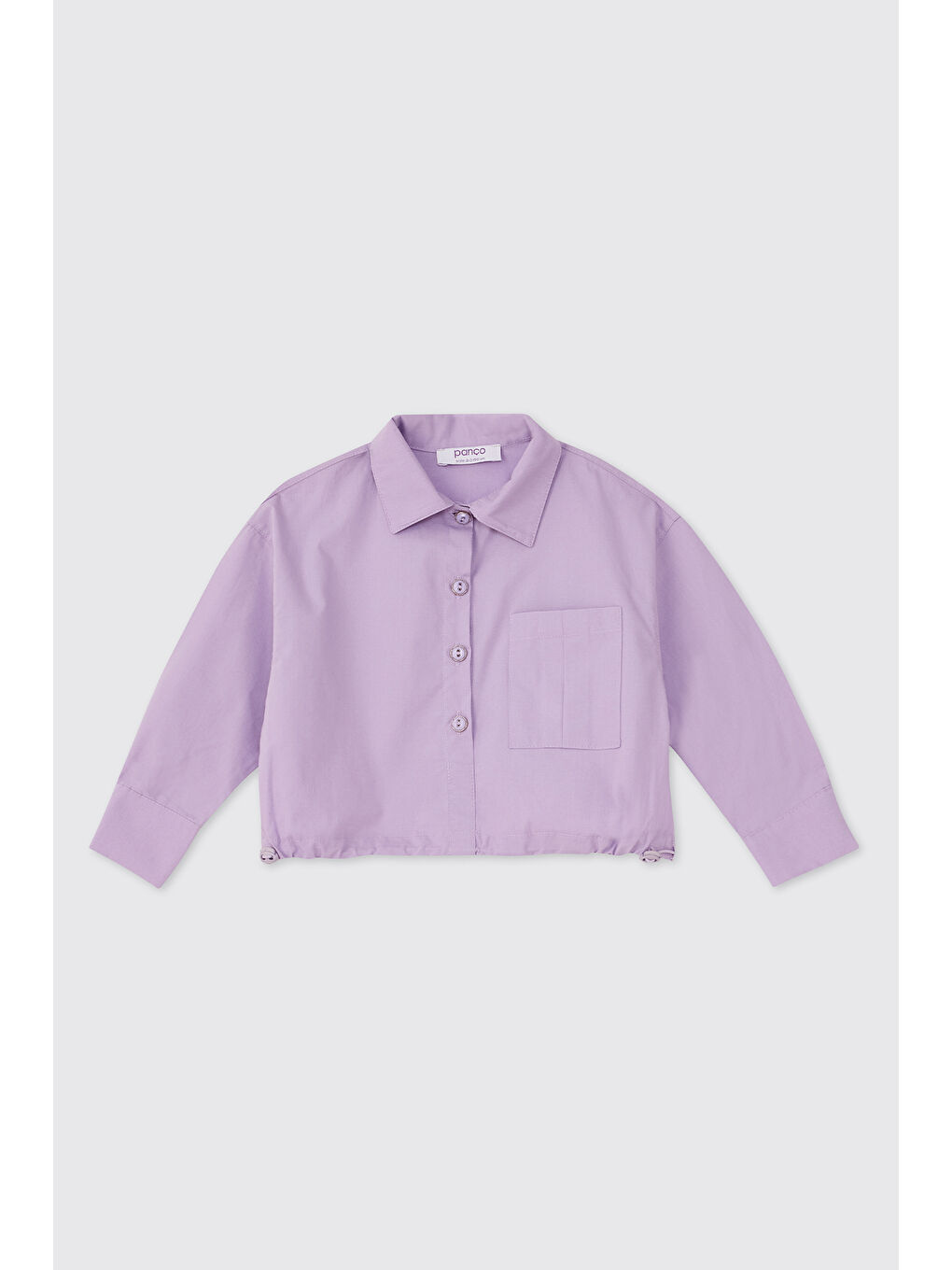 Kız Bebek Lila Gömlek