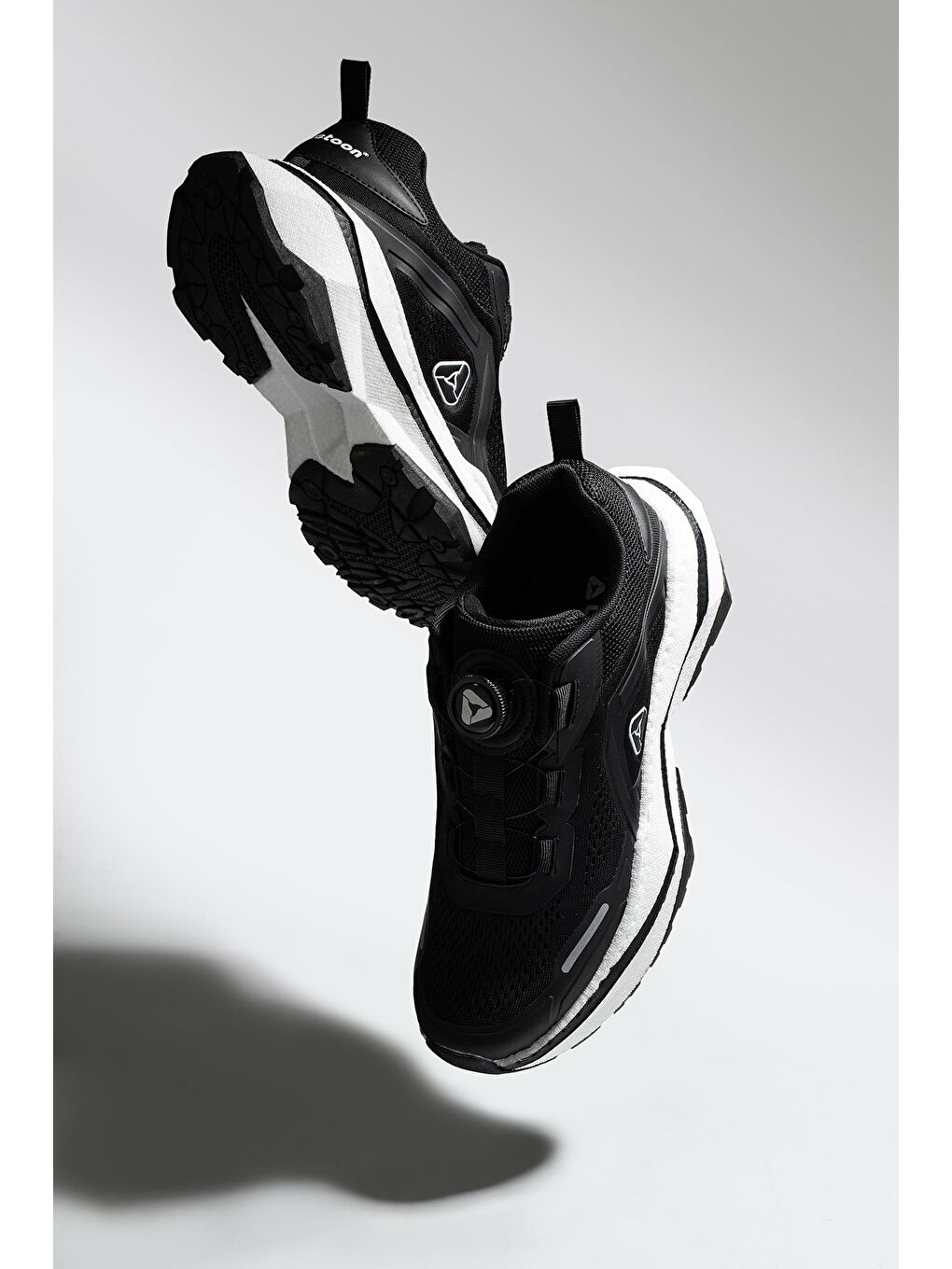 Siyah Günlük ve Aktif Kullanım İçin Sneaker-6