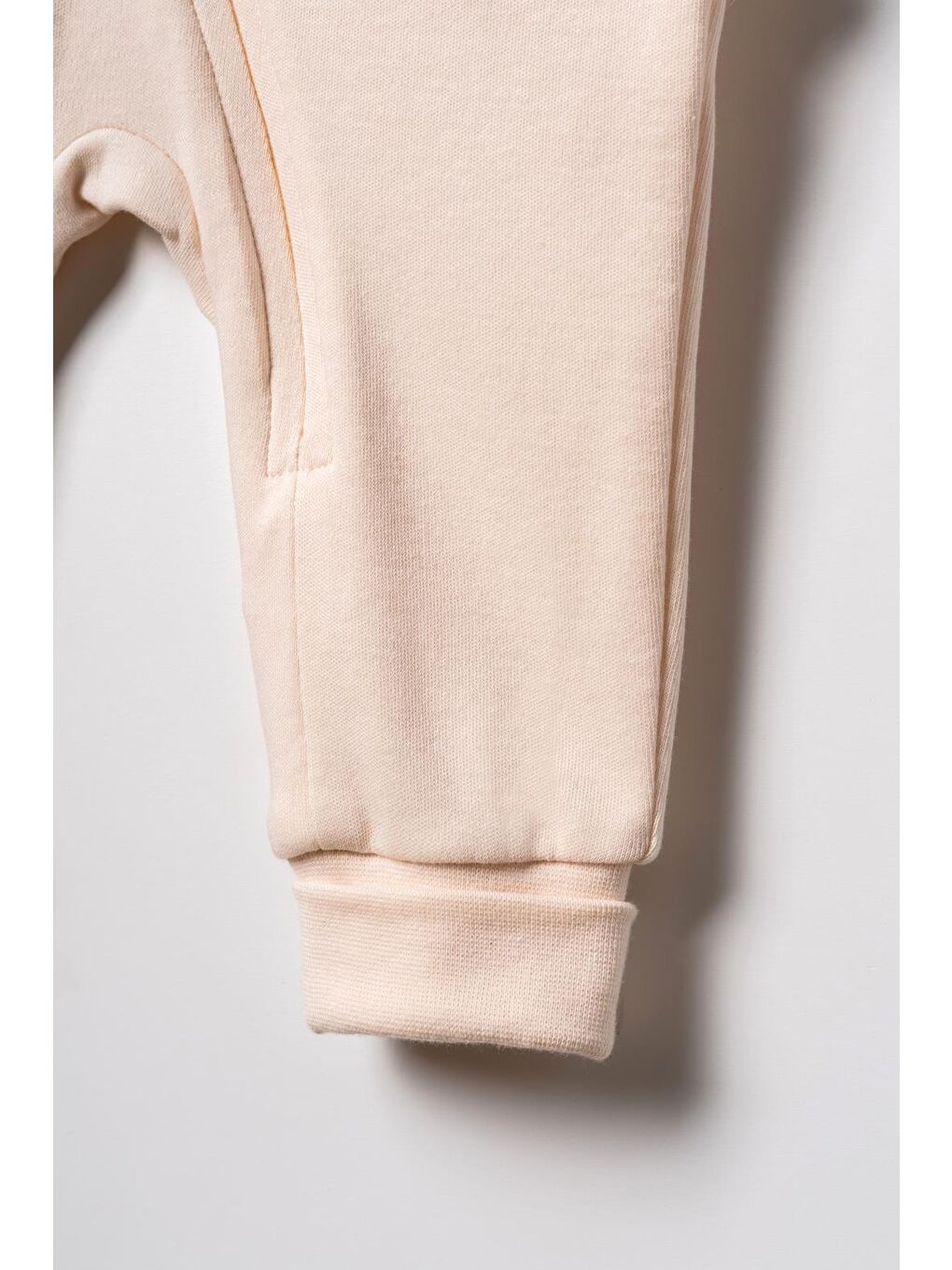 Ekru Bebek Tulum %100 Organik Pamuk , Bebek - Yenidoğan- csy8212-5