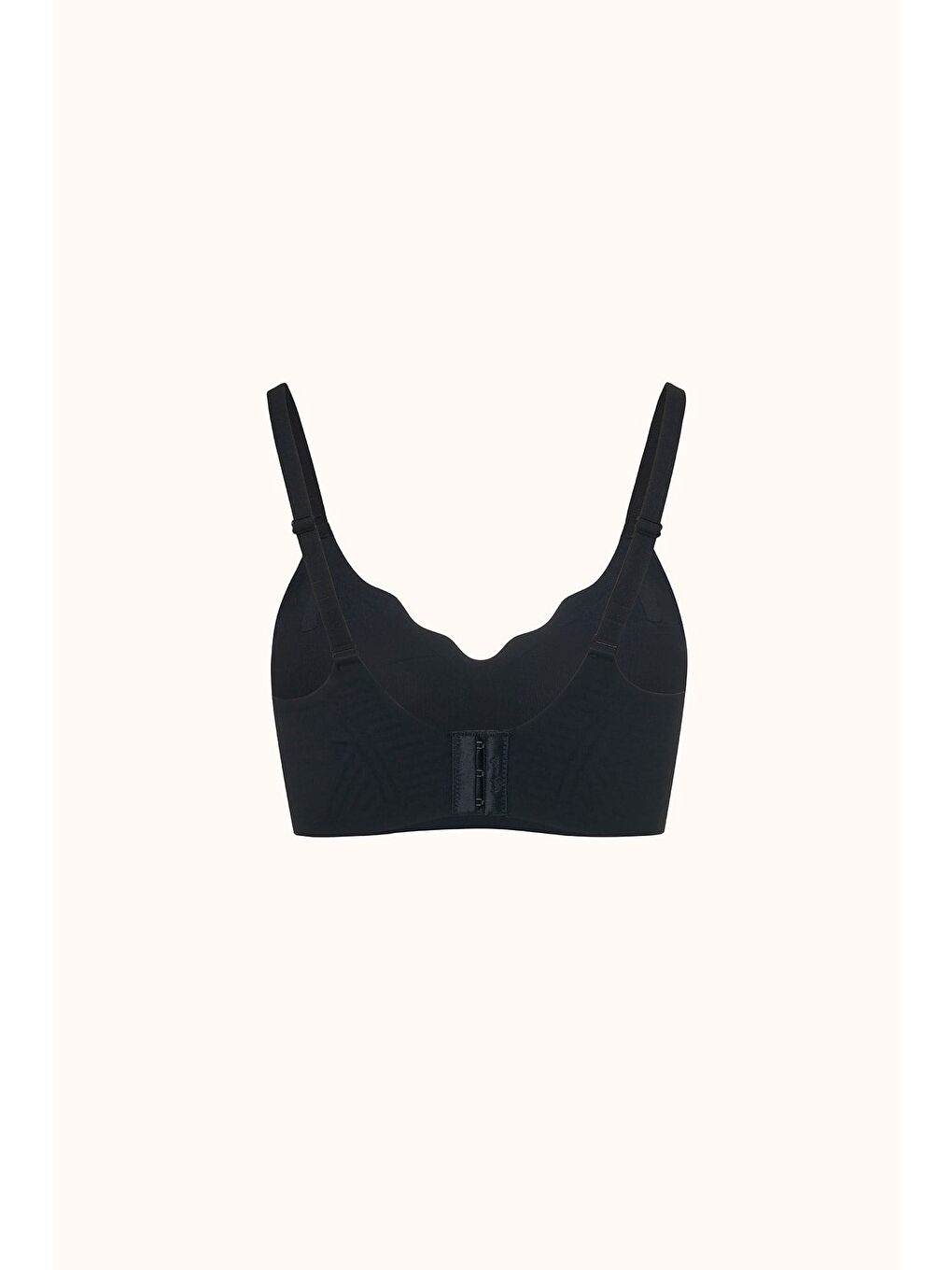 Balensiz Dikişsiz Lazer Kesim Pedli Sütyen Cc418 Siyah-2