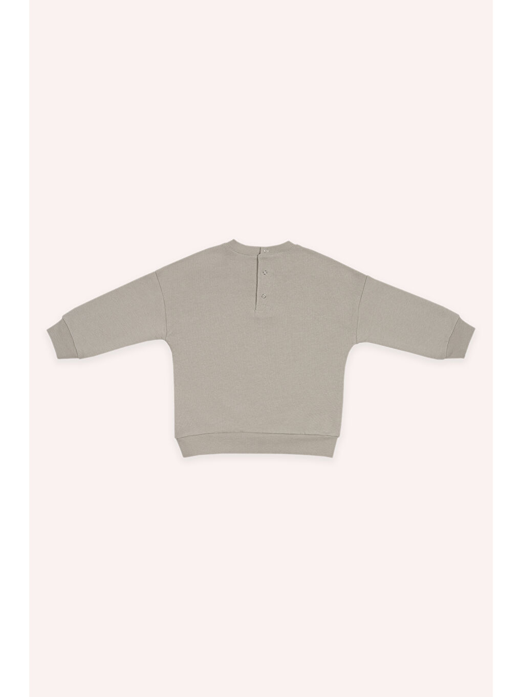 Panço Bej Erkek Çocuk Baskılı Sweatshirt - 1