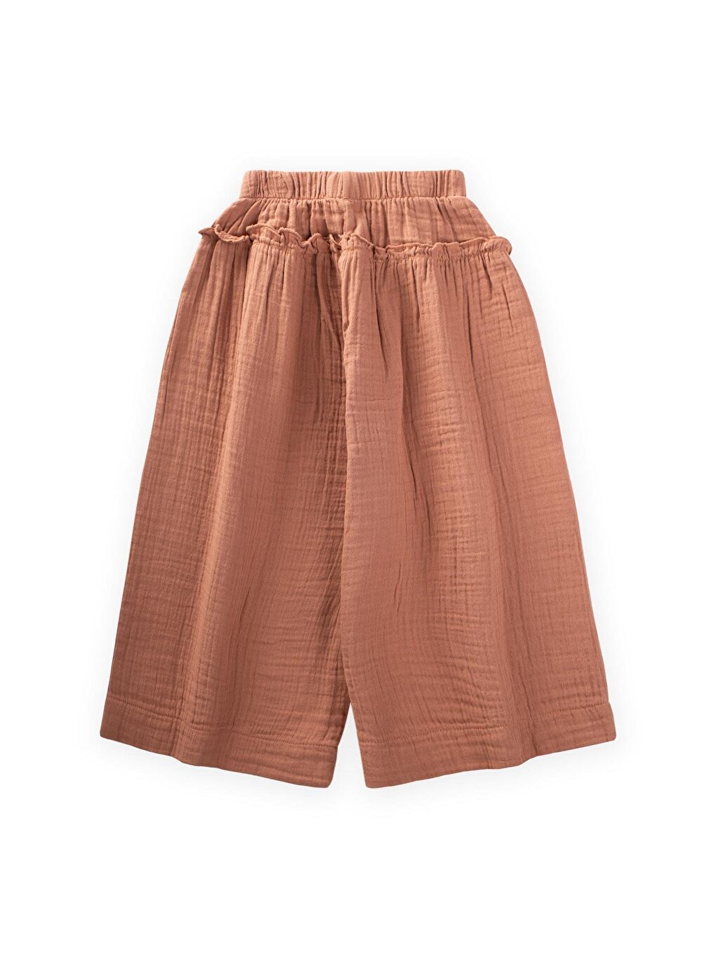 Kahverengi Kız Çocuk Pantolon-1