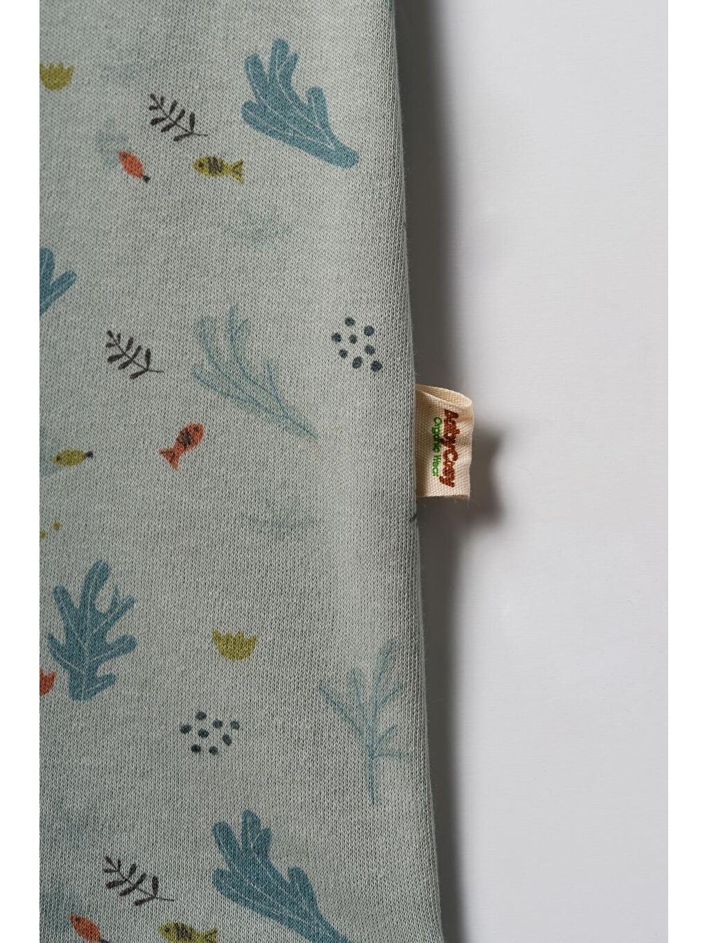 Turkuaz Bebek Şort Tulum %100 Organik Pamuk , Bebek - Yenidoğan- csy8213-3