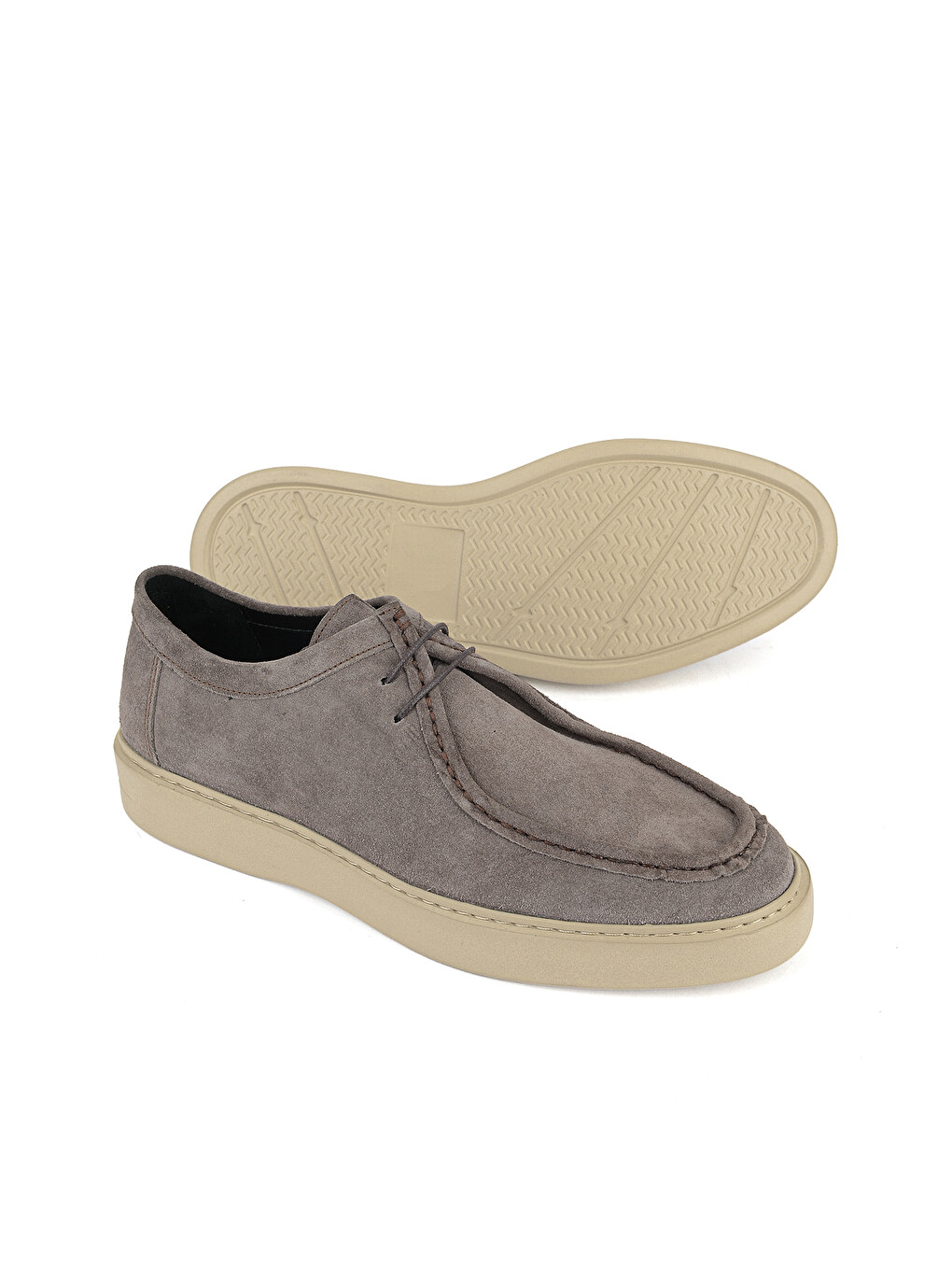 Bej Erkek Hakiki Deri Ayakkabı 16350Z4430 Taupe-3