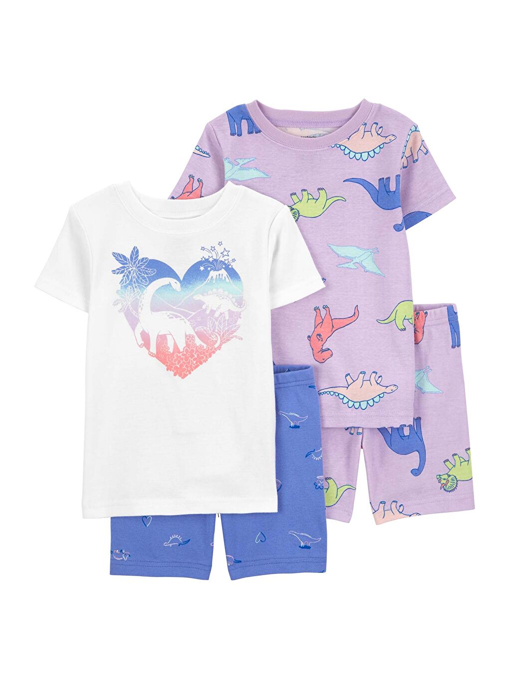 Karışık Küçük Kız Çocuk Pijama Set