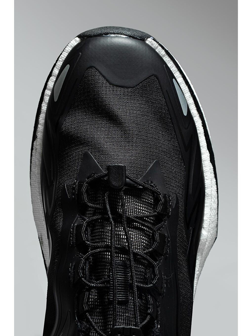 Siyah Nefes Alabilen, Konforlu Günlük Sneaker-4