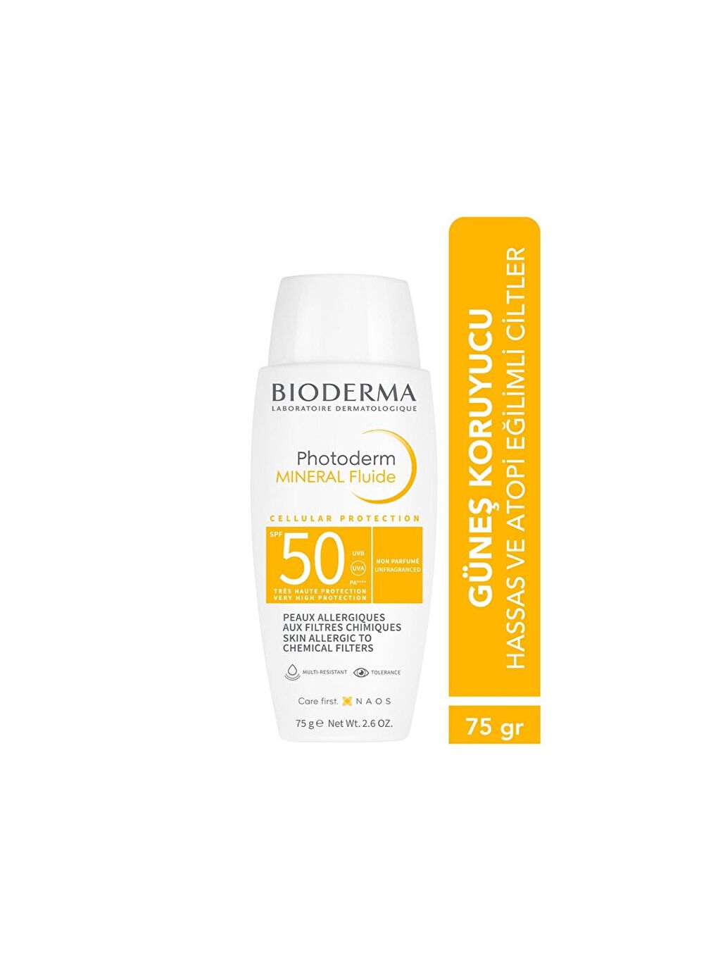 Photoderm Mineral Filtreli Güneş Koruyucu Krem SPF50+ 75 gr-1
