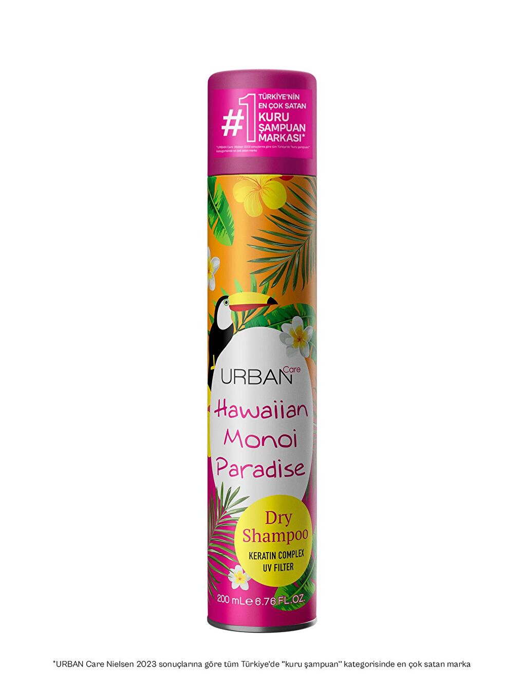 Urban Care Hawaiian Monoi Paradise Kuru Şampuan 200 ml-Vegan - 1