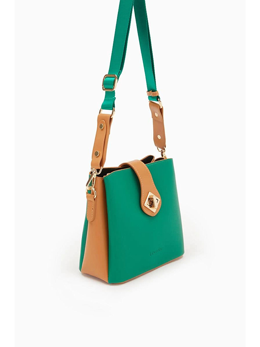 Yeşil Camel Kadın Omuz Çantası 930167-1