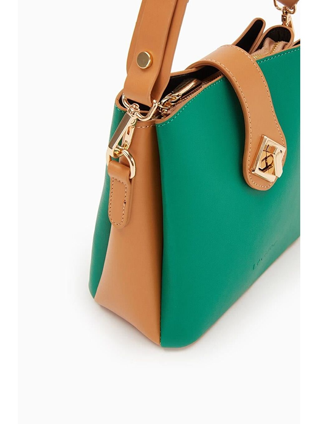 Yeşil Camel Kadın Omuz Çantası 930167-2