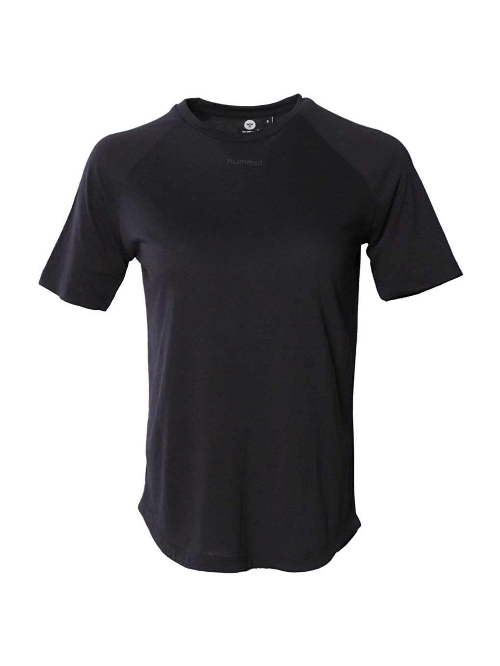 T-Mt Vanja Kadın Siyah Yuvarlak Yaka Tişört