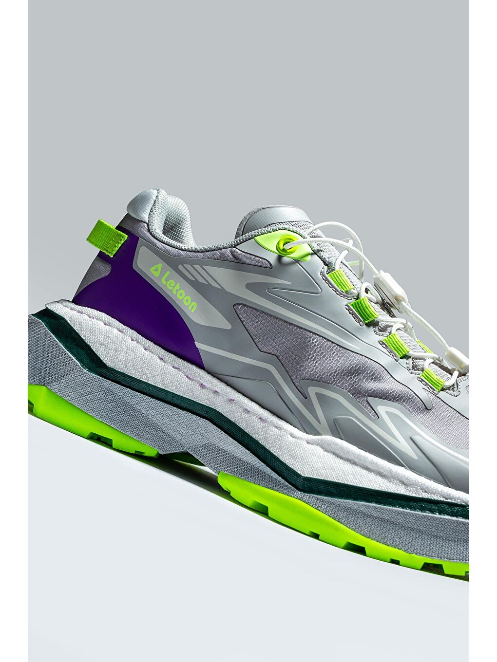 Gri Nefes Alabilen, Konforlu Günlük Sneaker-1