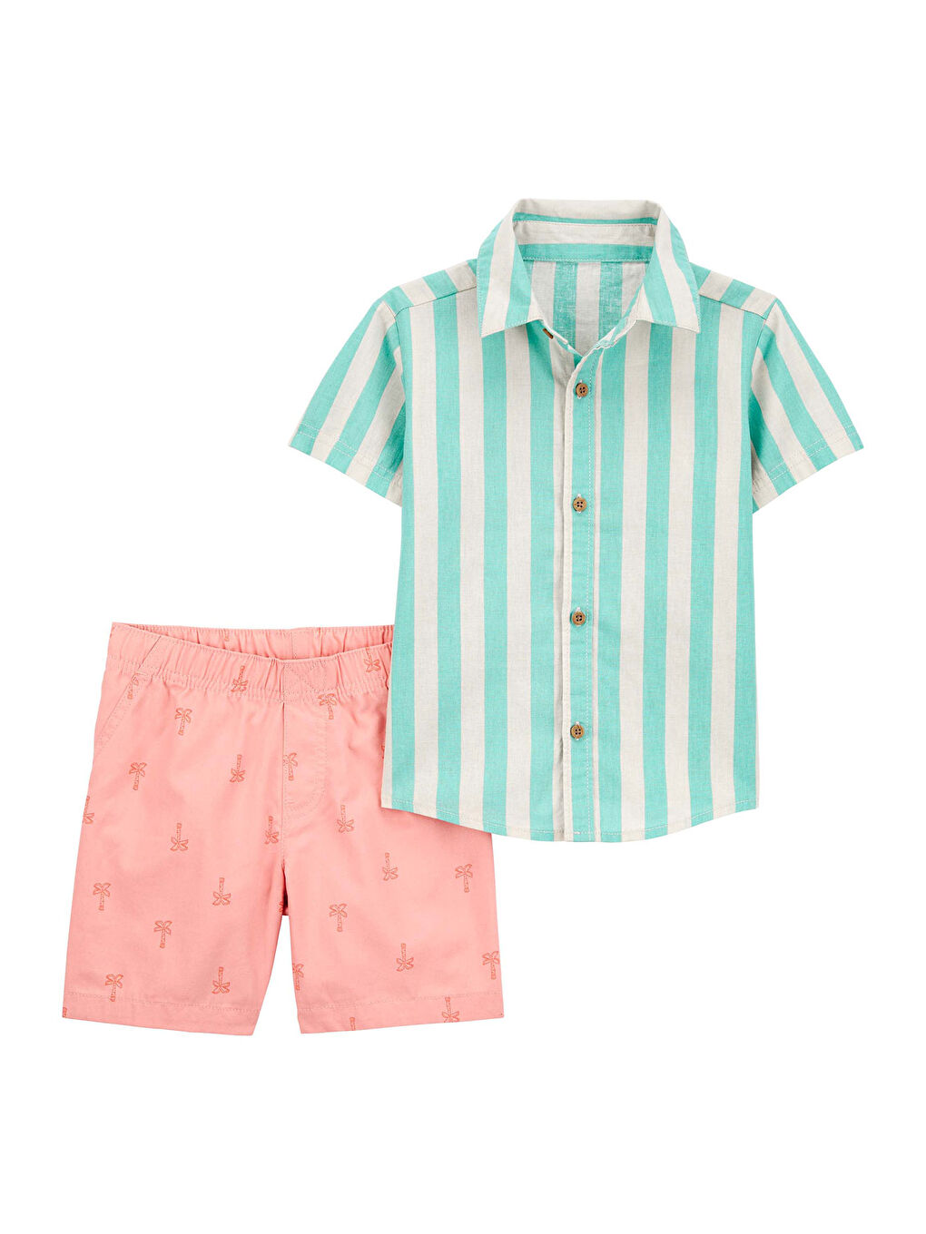 Karışık Erkek Bebek Şortlu Set