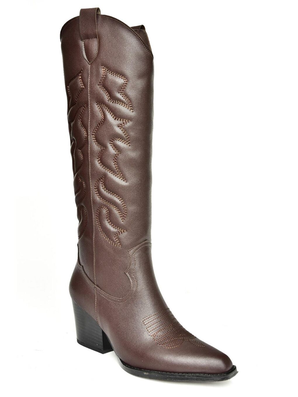 T296815009 Kahverengi Kadın Çizme-3