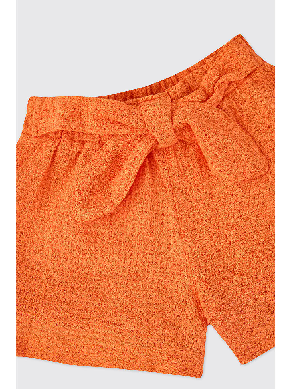 Turuncu Kız Bebek Oranj Şort-2