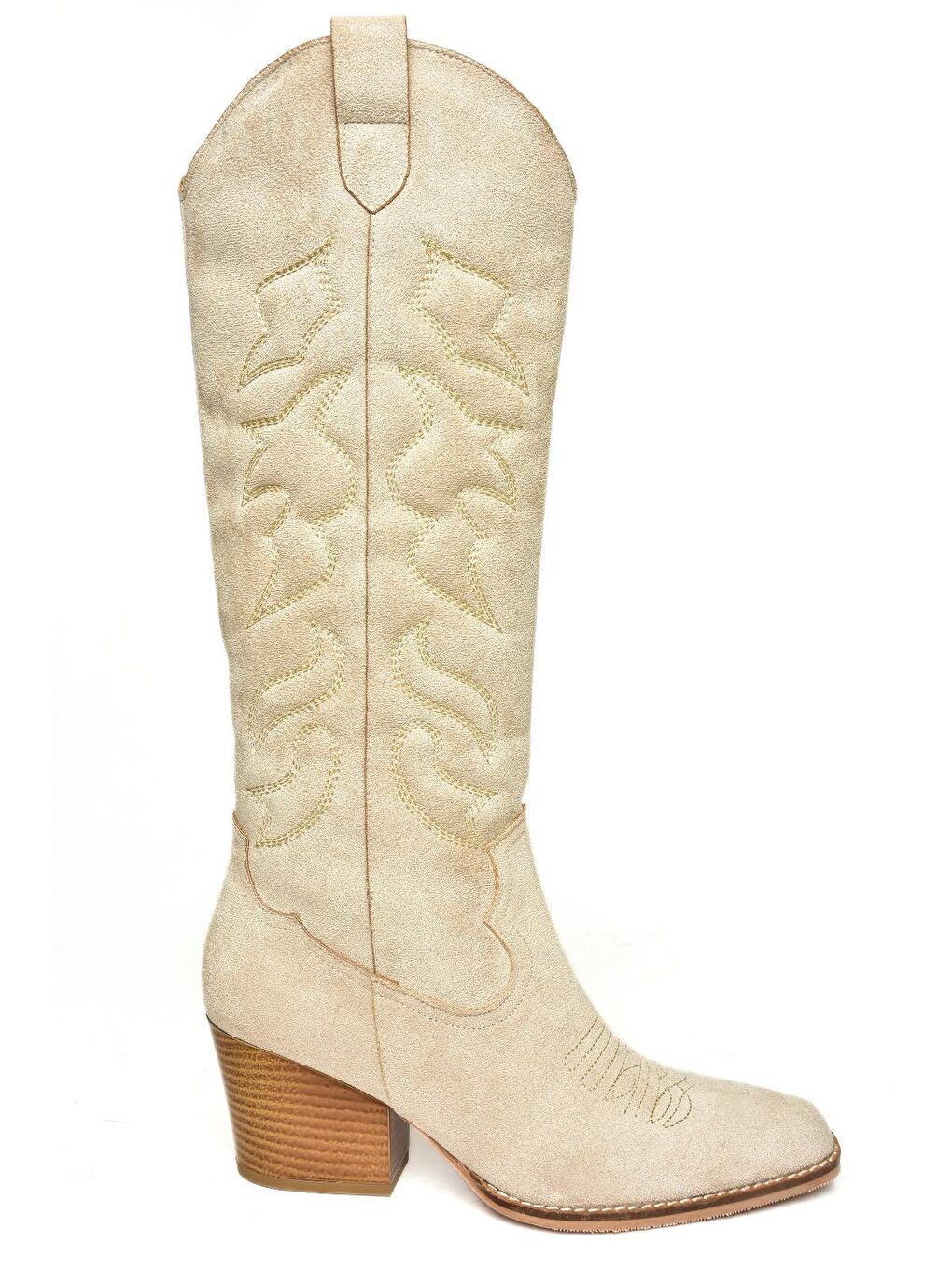 T296815002 Bej Kadın Çizme