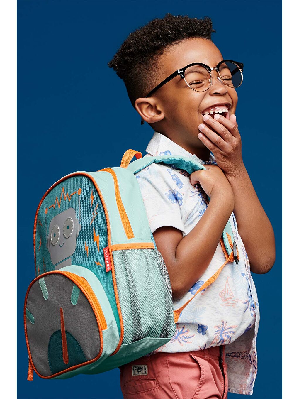 Karışık Çocuk Sırt Çantası Robot-1