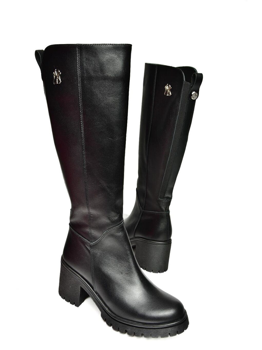 R654034003 Siyah Kadın Çizme-1