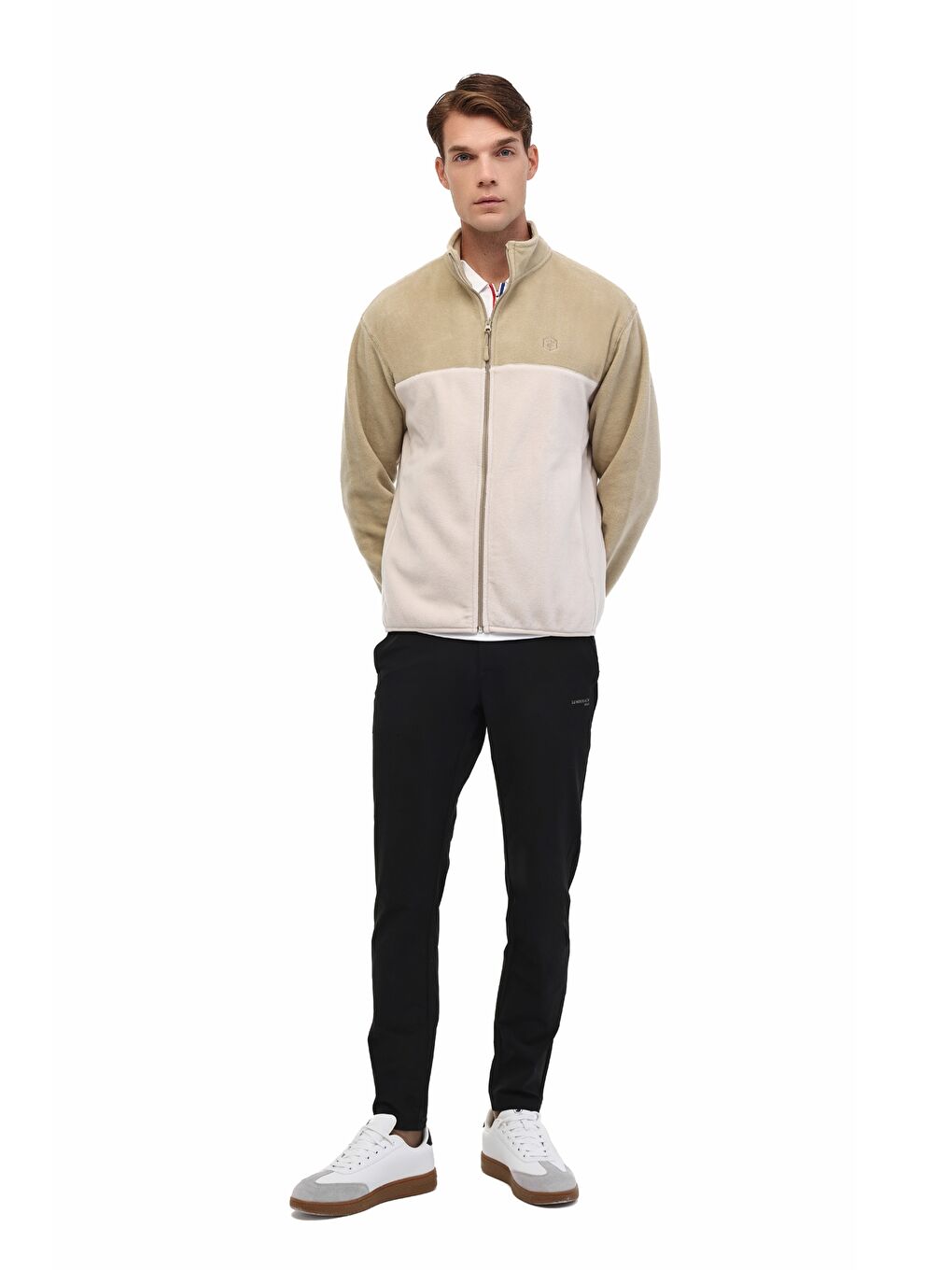 Bej ML SANBA 7PLR002 5PR Vizon Erkek Polar-2