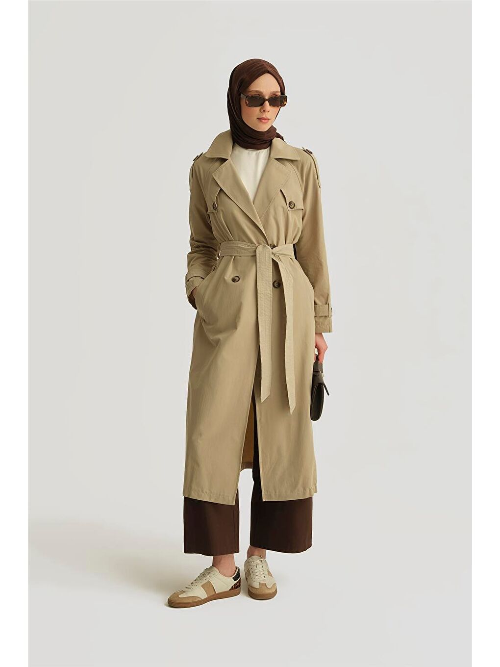 Bej Pamuk Karışımlı Kap 25Yh707 Küf-1