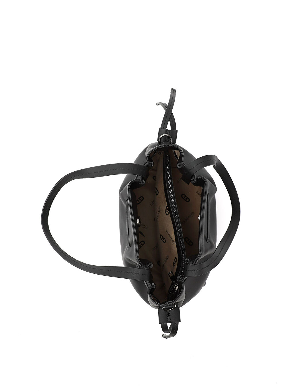 Mor Kadın ZÜMRÜT-SİYAH Hakiki Deri El ve Omuz Çantası-4