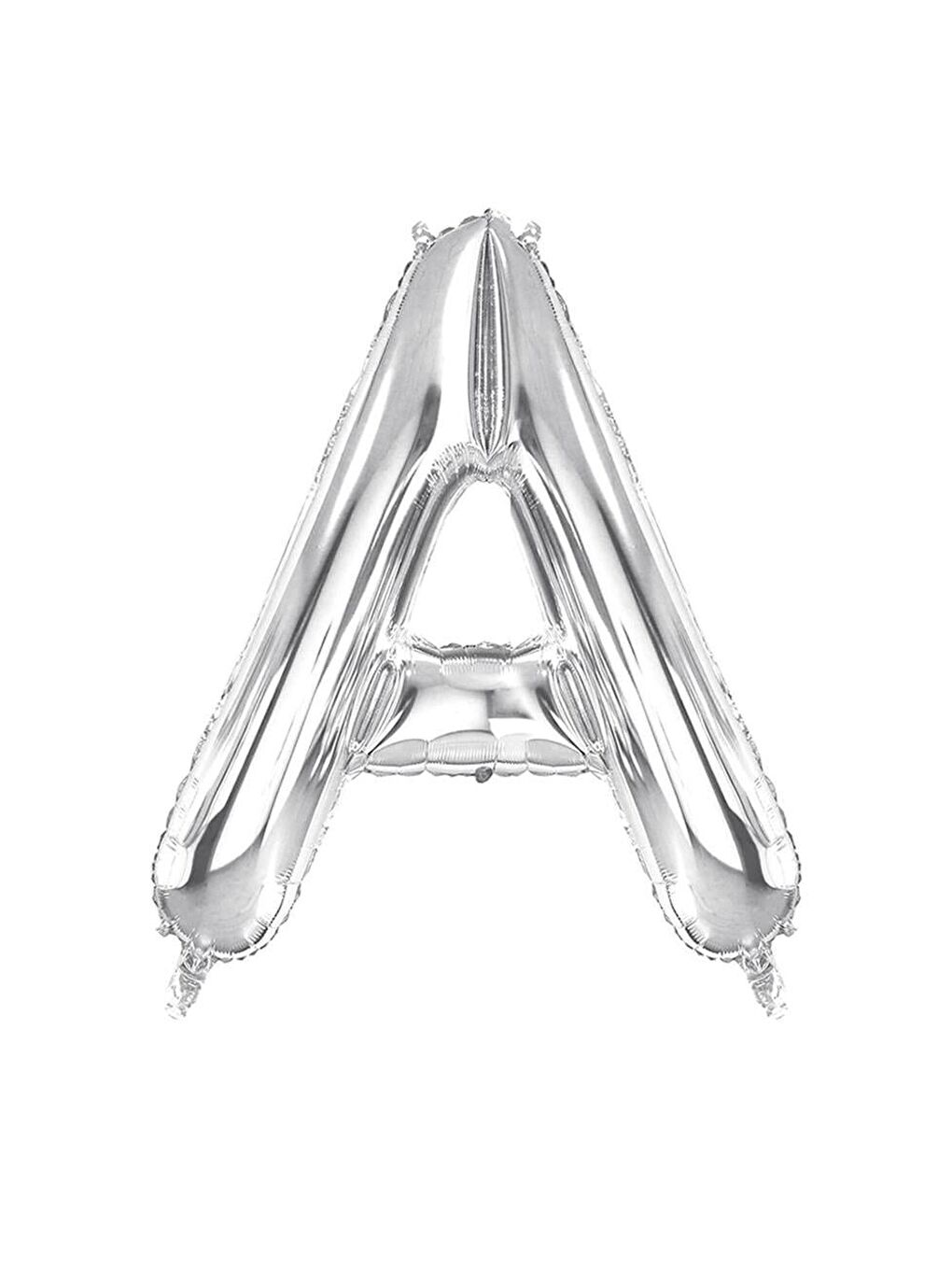 Gri Harf Folyo Balon A Harfi Gümüş Renk 76 Cm-1