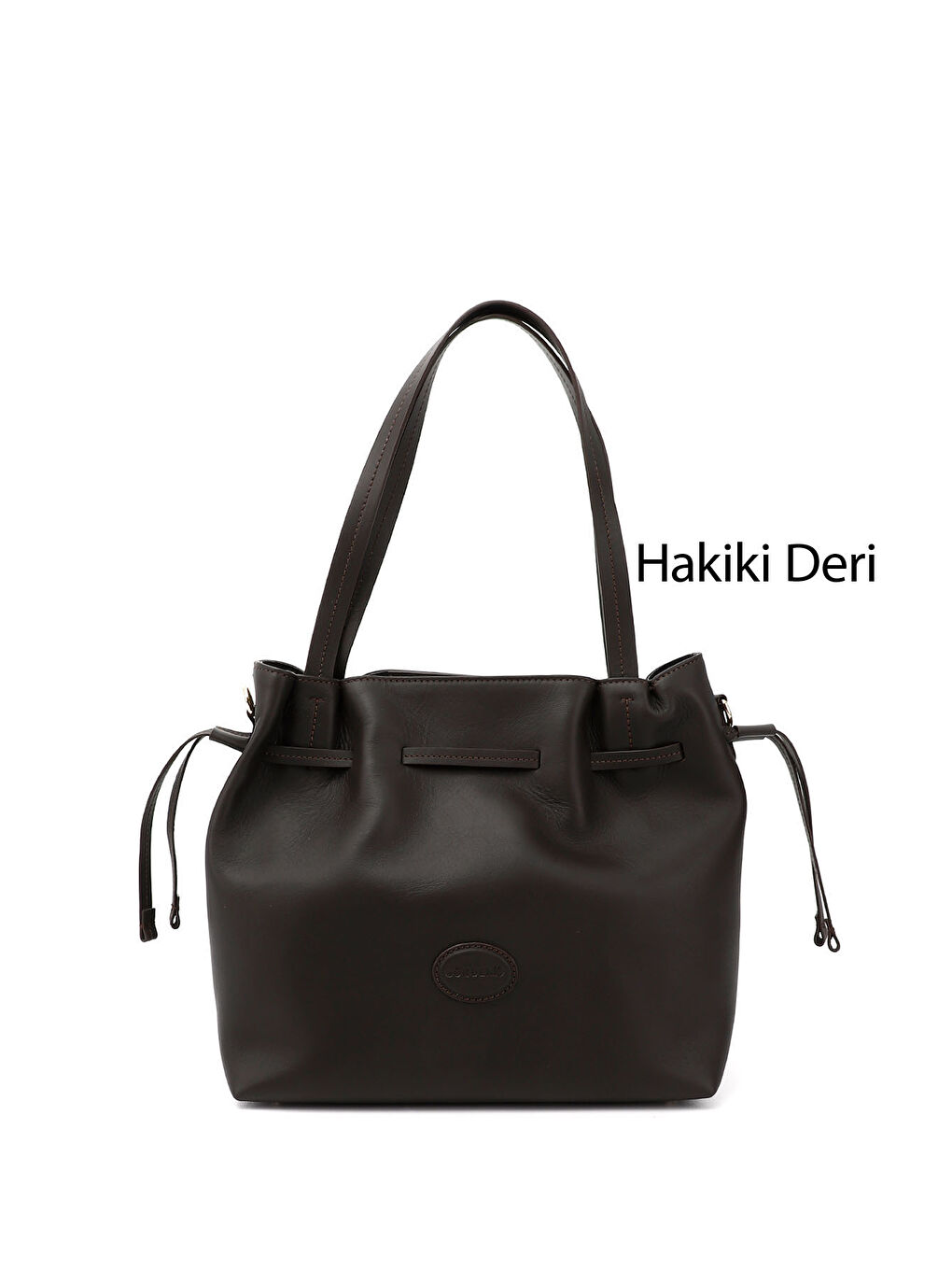 Kahverengi Kadın ÇİKOLATA KAHVE Hakiki Deri El ve Omuz Çantası