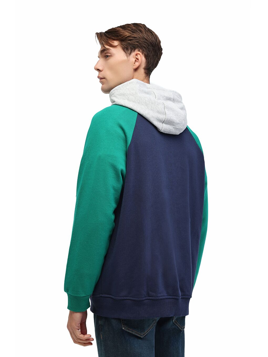 ML GLEEN 17BLO-01 5PR Lacivert Erkek Eşofman Üstü-1