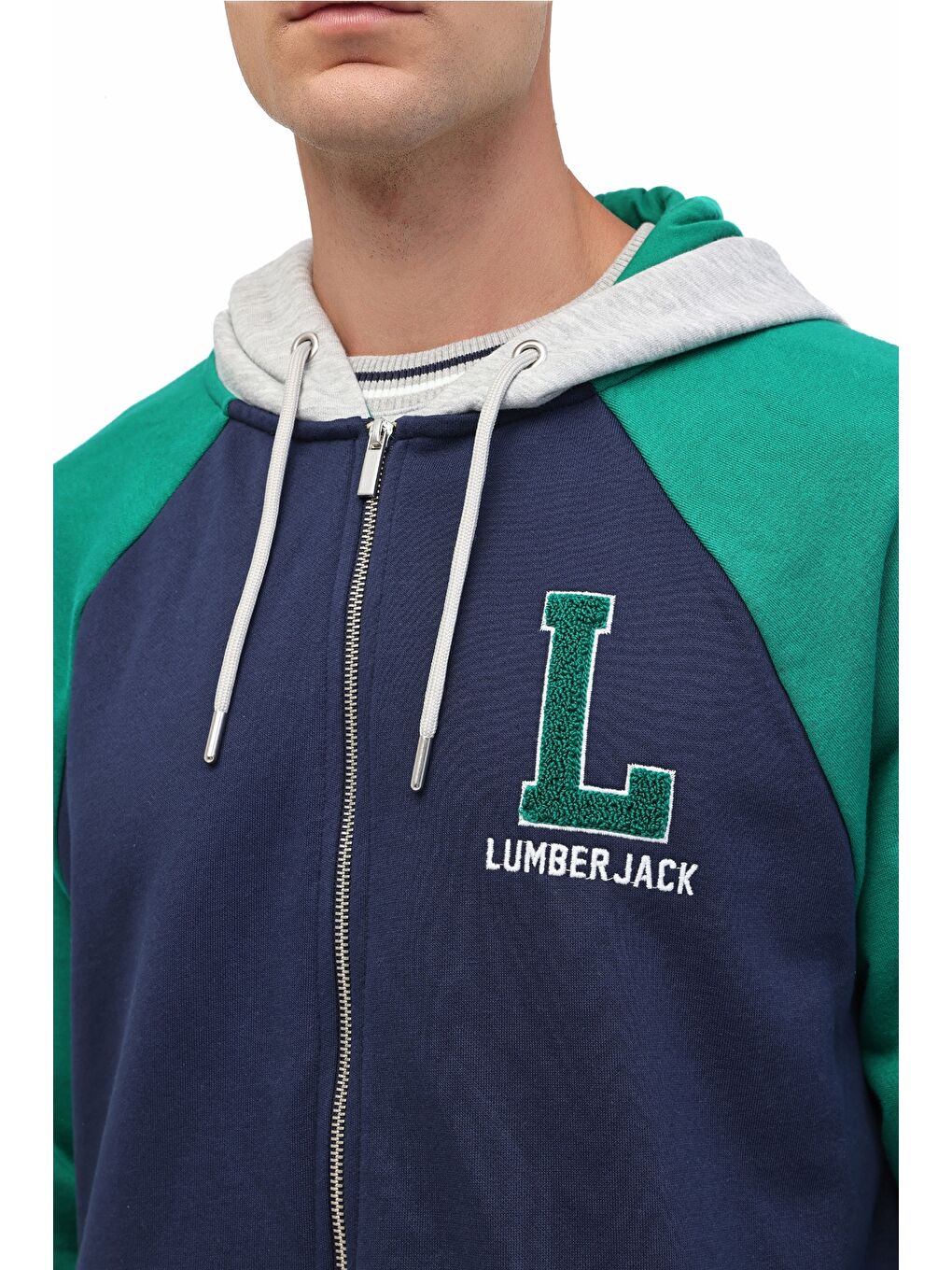 ML GLEEN 17BLO-01 5PR Lacivert Erkek Eşofman Üstü-3