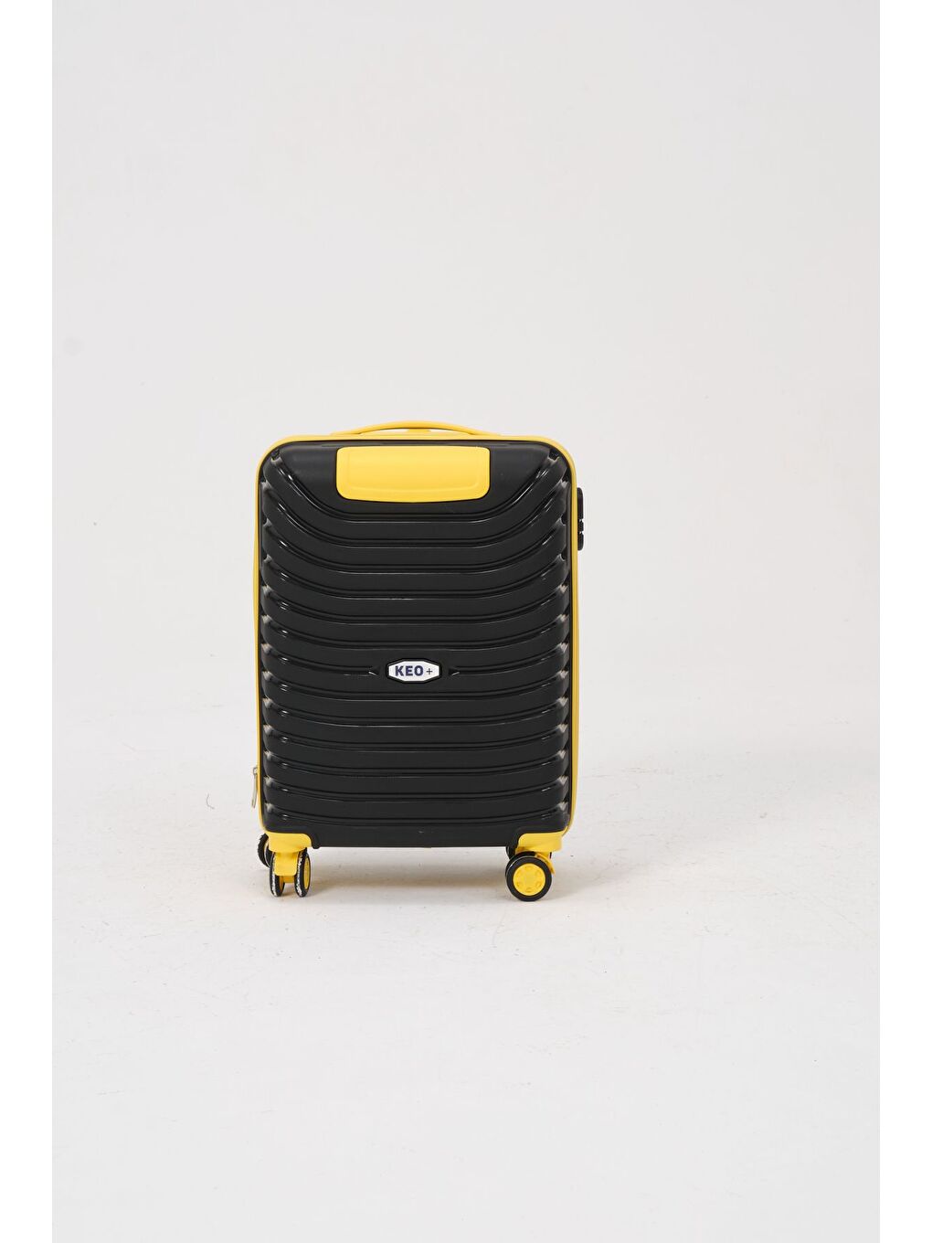 Kabin Boy Siyah-Sarı PP Valiz-4