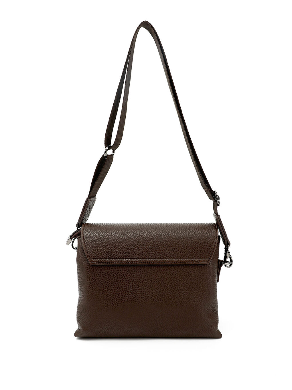 Kahverengi Kadın ÇİKOLATA KAHVE Uzun Askılı Omuz Çantası-3