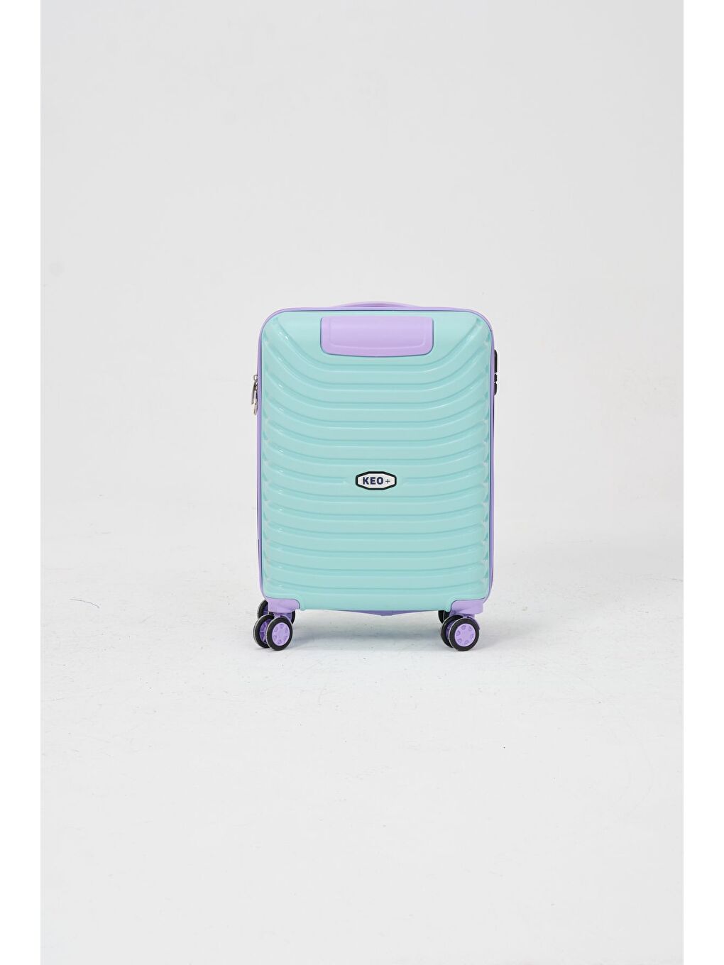 Kabin Boy Turkuaz-Lila PP Valiz-4