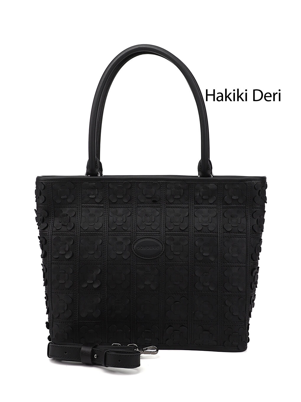 Mor Kadın ZÜMRÜT-SİYAH Hakiki Deri El ve Omuz Çantası