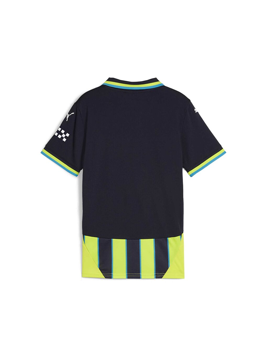 Lacivert Manchester City 24/25 Genç Deplasman Forması-3