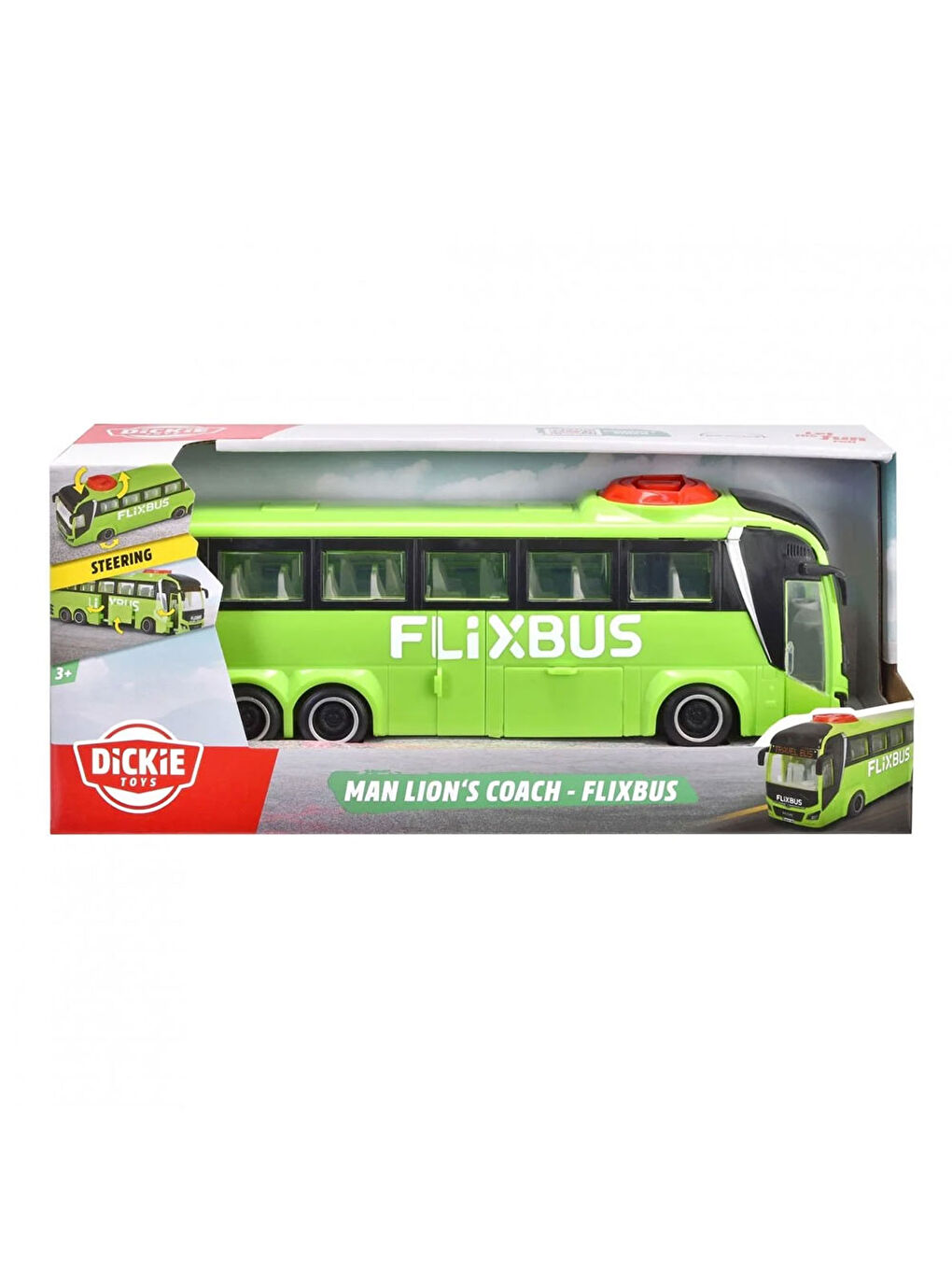 Dickie Toys Man Lion's Coach Otobüs-Flixbus SMB-203744015