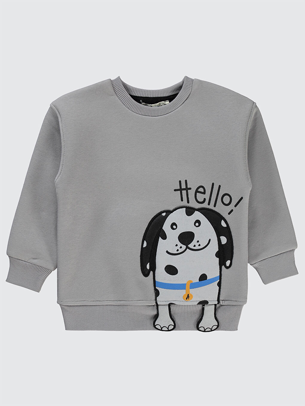 Civil Gri Boys Erkek Çocuk Sweatshirt 2-5 Yaş Gri