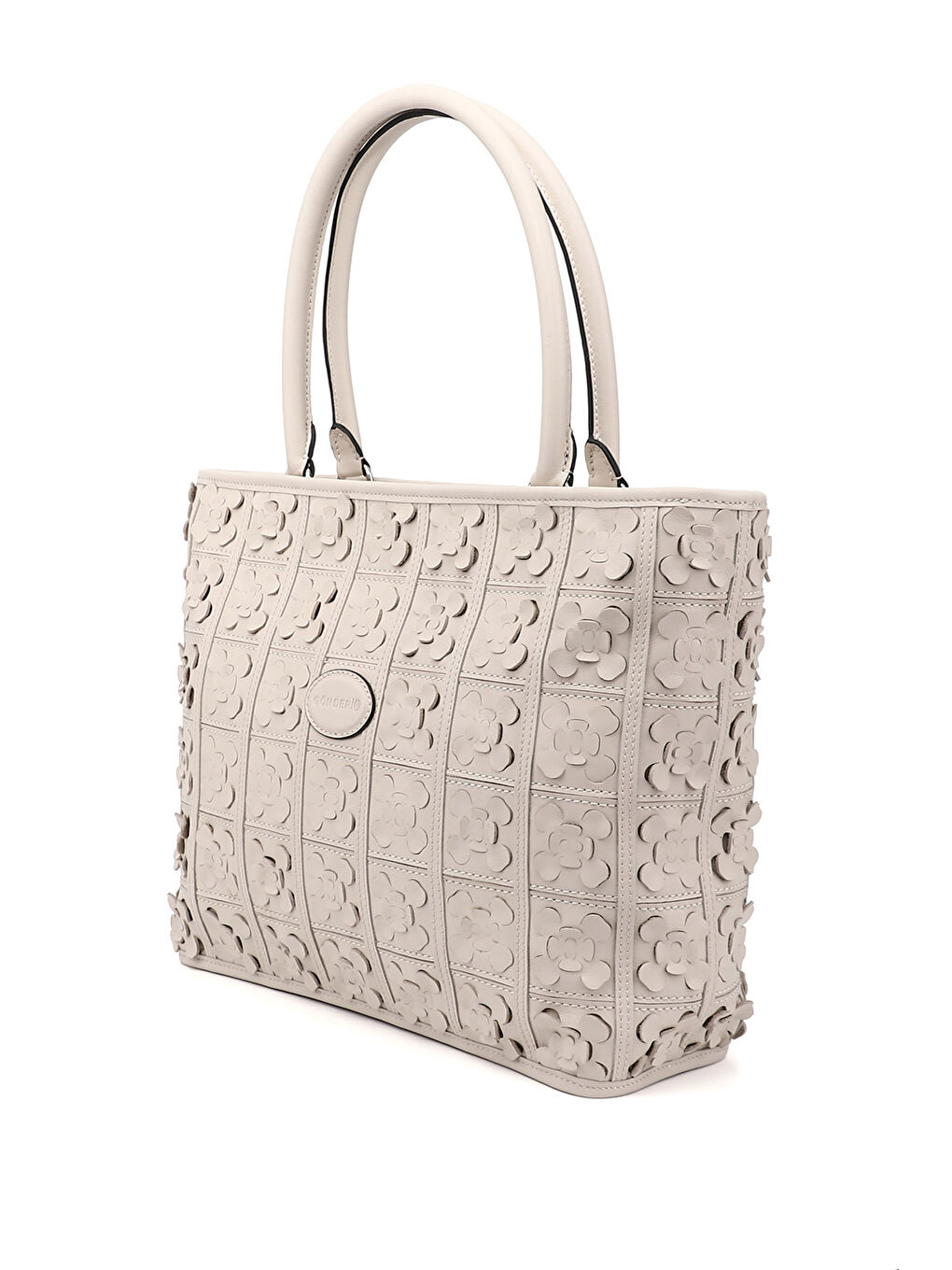 Bej Kadın BEJ-CAMEL Hakiki Deri El ve Omuz Çantası-2