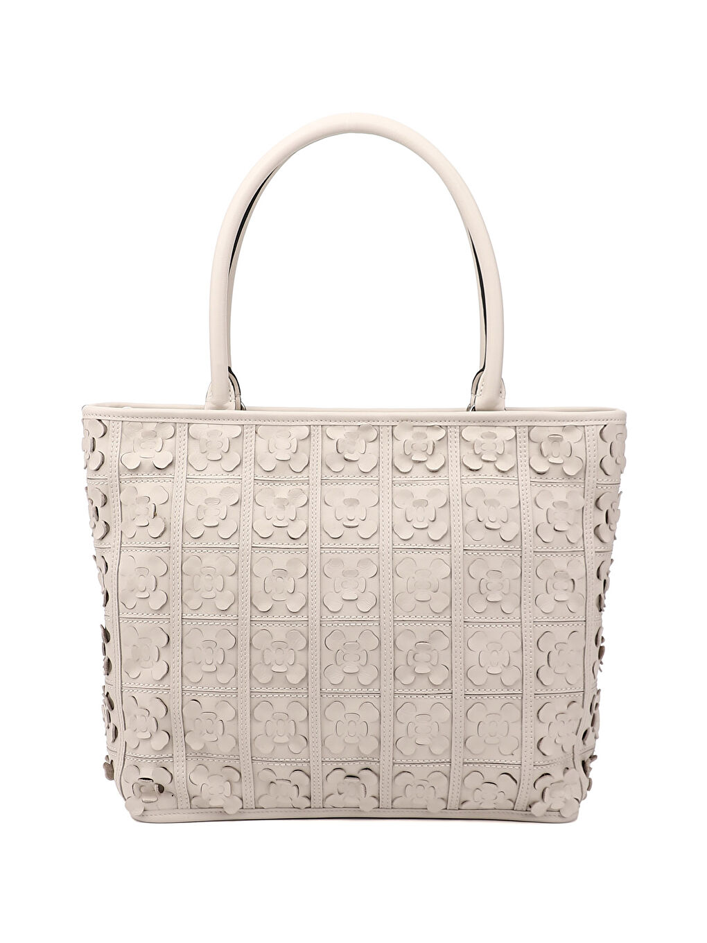 Bej Kadın BEJ-CAMEL Hakiki Deri El ve Omuz Çantası-3