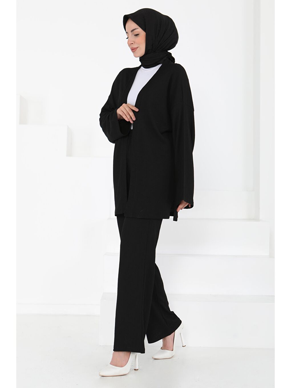 Cepli Kimono Takım Siyah - 27131-4