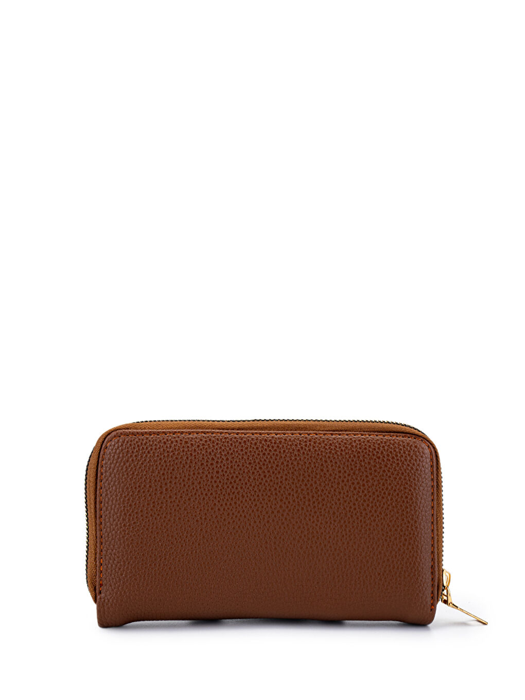 Kahverengi Suni Deri Kadın Cüzdan Taba MN103-1