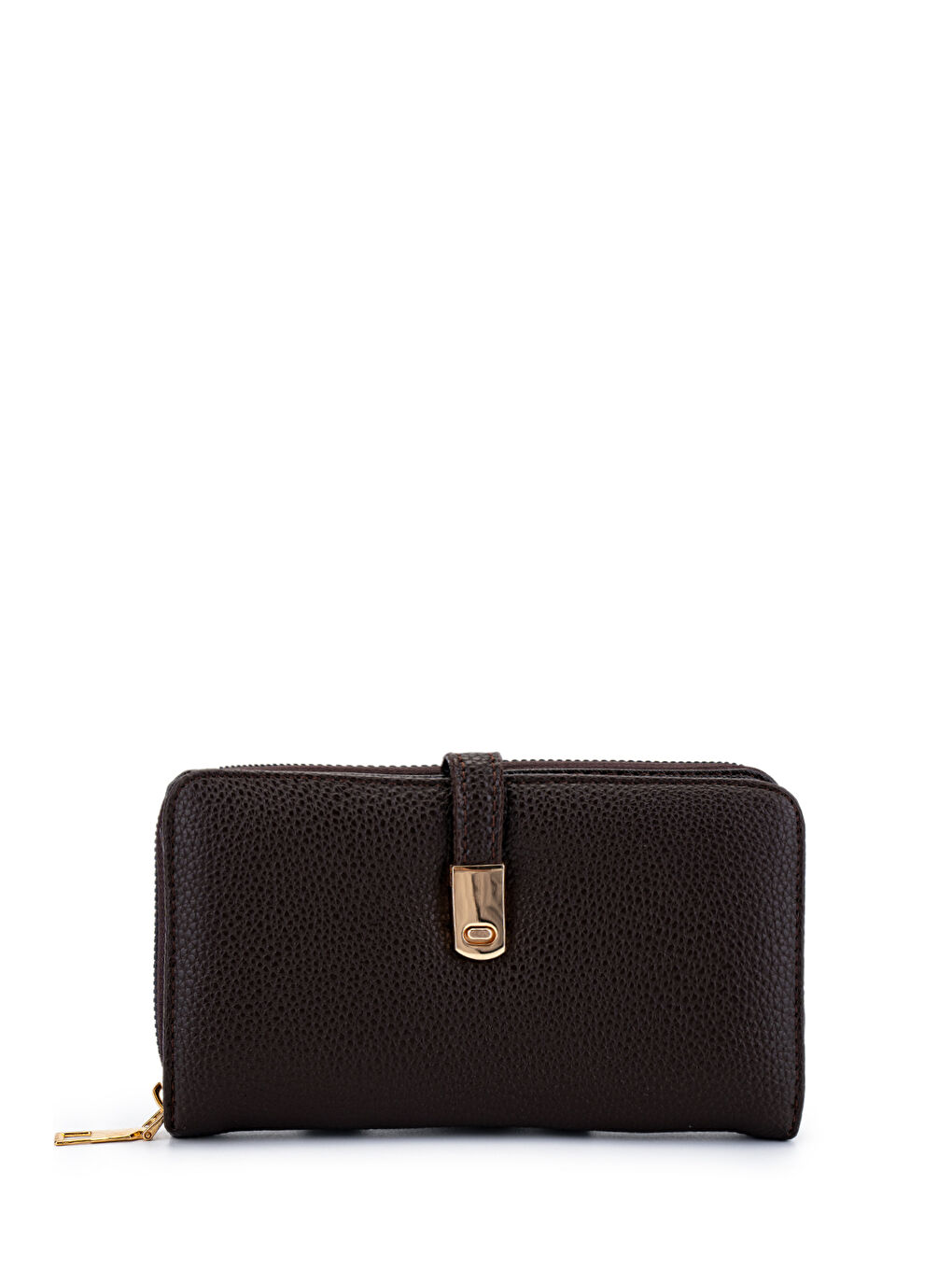 Suni Deri Kadın Cüzdan Kahverengi MN103