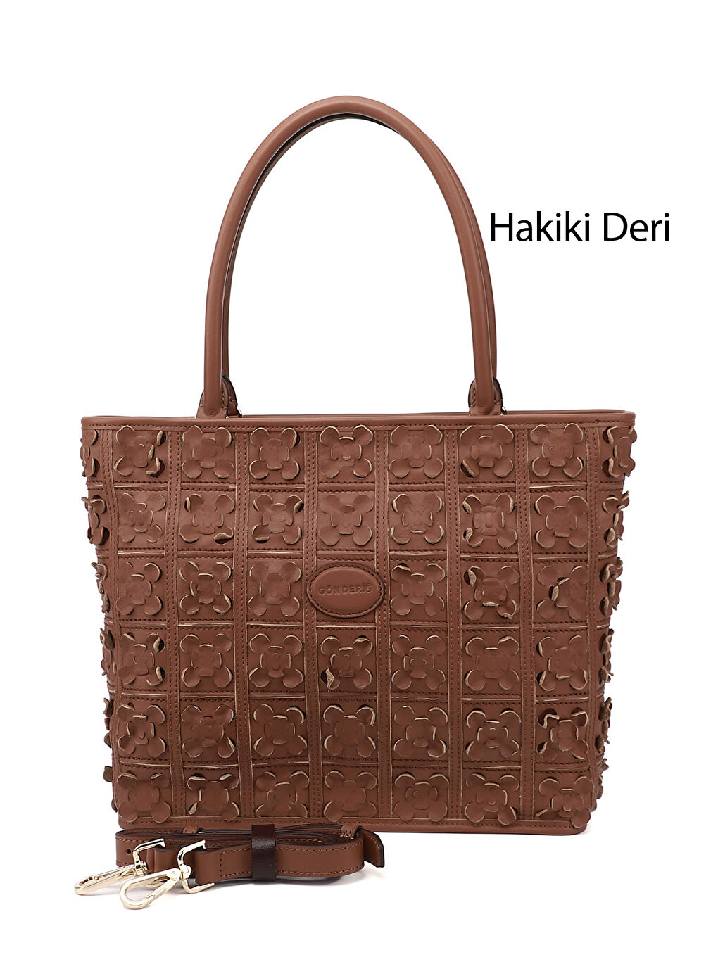 Kadın HAKİ-TABA Hakiki Deri El ve Omuz Çantası